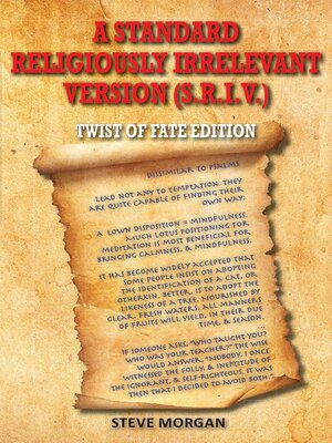 cover image of A Standard Religiously Irrelevant Version (S.R.I.V) Twist of Fate Edition